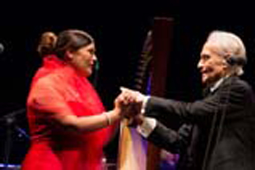 Antonella Rondinone in concerto con Jos Carreras
